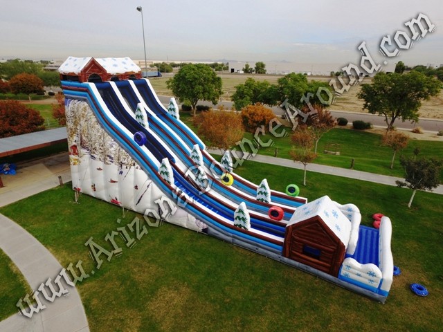 Rent tubing slides for holiday parties in Phoenix Arizona